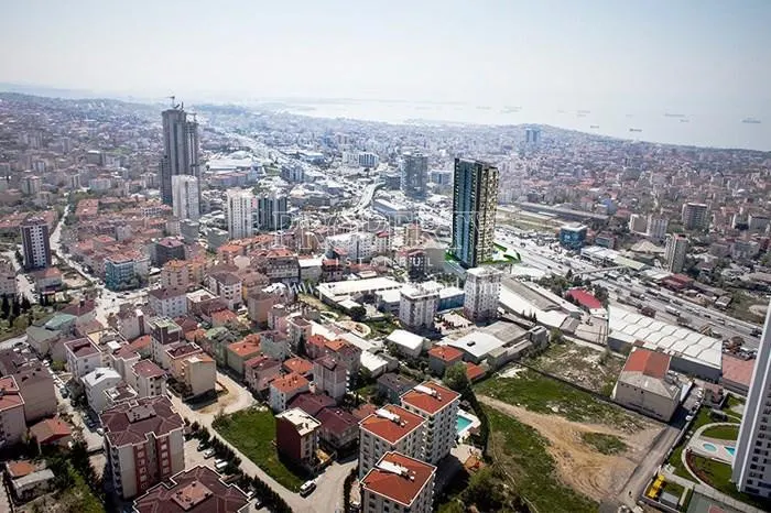 Propa Vista building from the drone camera