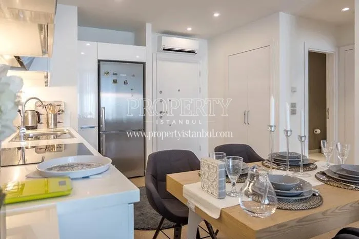 Small kitchen in one of the Propa Vista flats