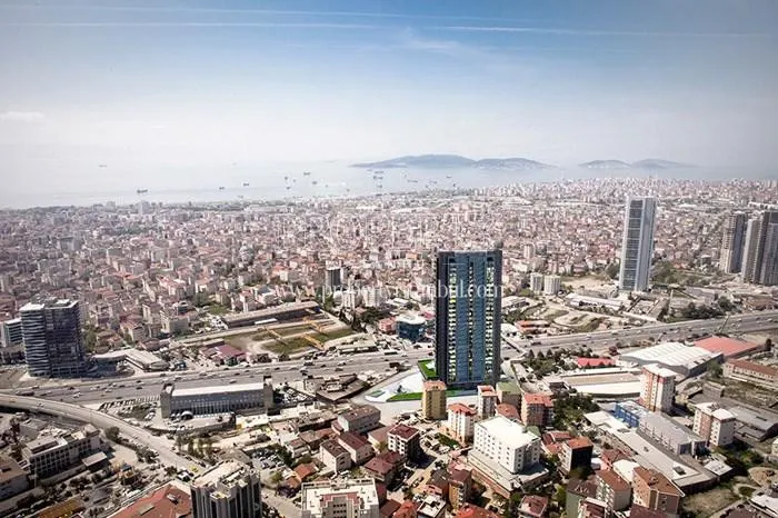 Propa Vista building from the drone camera