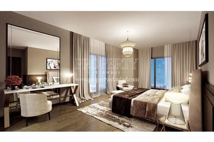 One of the master bedrooms in Pruva 34
