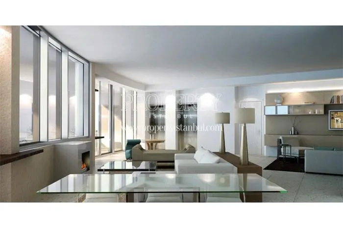 One of the apartments in Qent Mecidiyekoy