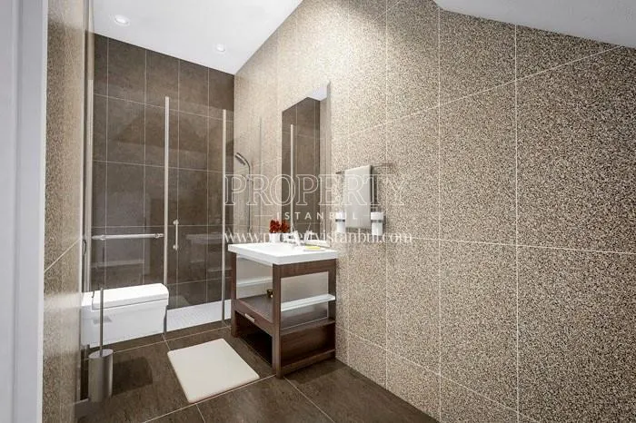 One of the bathrooms in Quadrom Palas