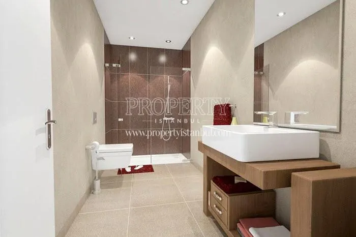 One of the bathrooms in Quadrom Palas