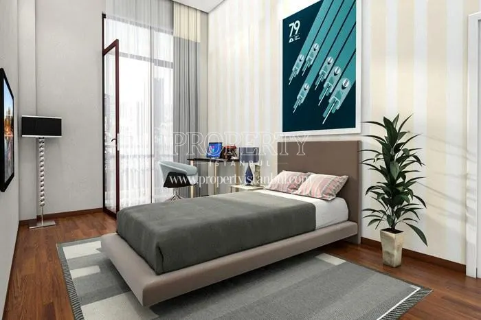 One of the bedrooms in Quadrom Palas