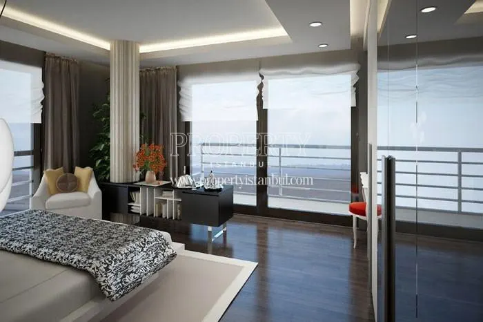 Spacious master bedroom in Quant Residence