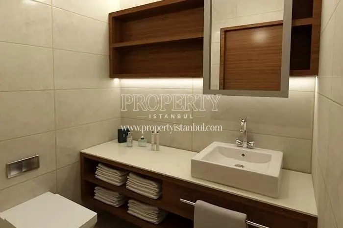 Small bathroom in Quant Residence