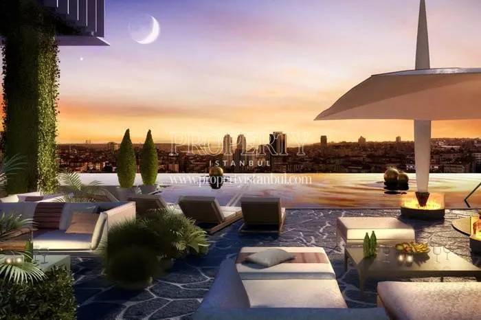 The viewing terrace in Quasar Istanbul
