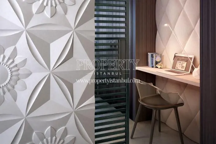 One of the apartments in Quasar Istanbul
