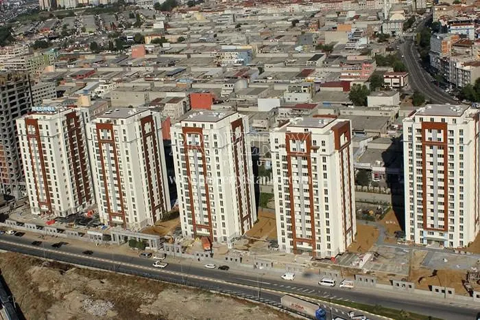 Real Istanbul Residence blocks from the front side