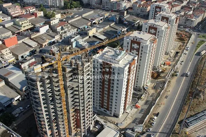 Real Istanbul Residence blocks from above
