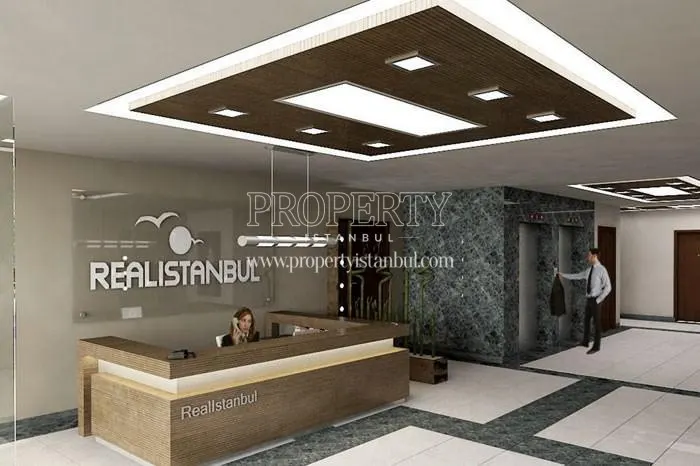 The reception of Real Istanbul Residence