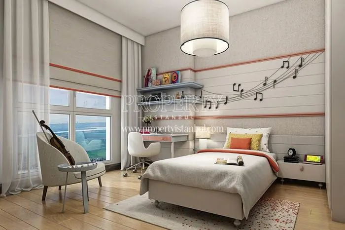 The bedroom for kids in Referans Bahcesehir
