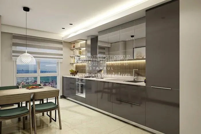 One of the kitchens in Referans Bahcesehir