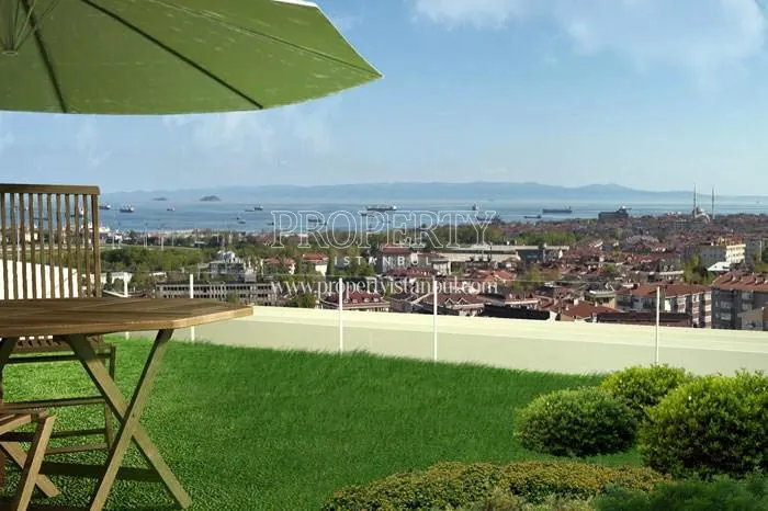 The sea view from Referans Bakirkoy