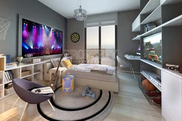 The bedroom for boys in Referans Gunesli