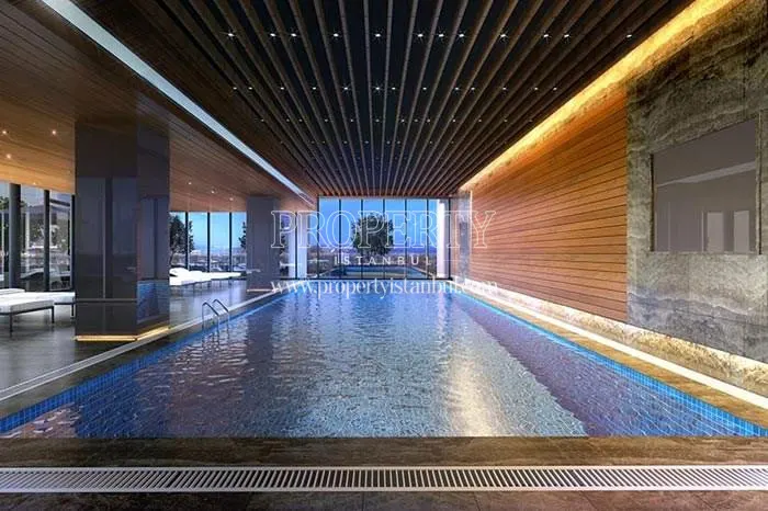 The indoor swimming pool in Referans Gunesli
