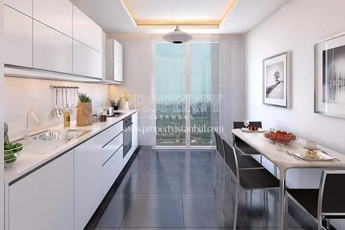 One of the kitchens in Referans Gunesli