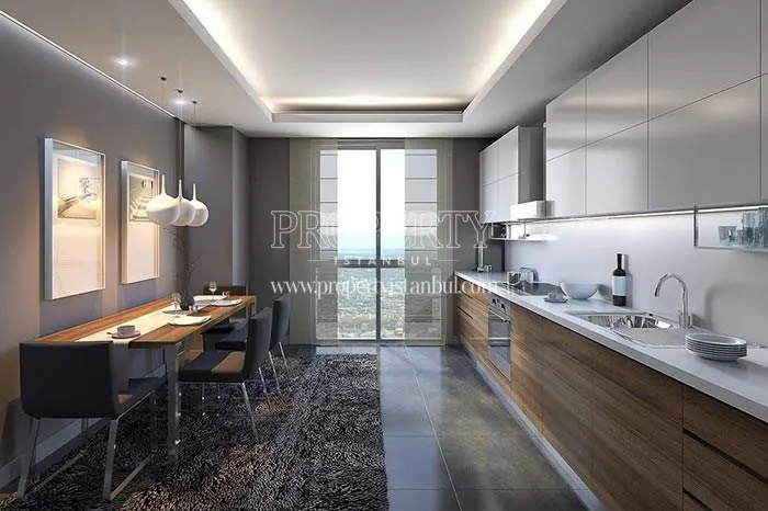 One of the kitchens in Referans Gunesli