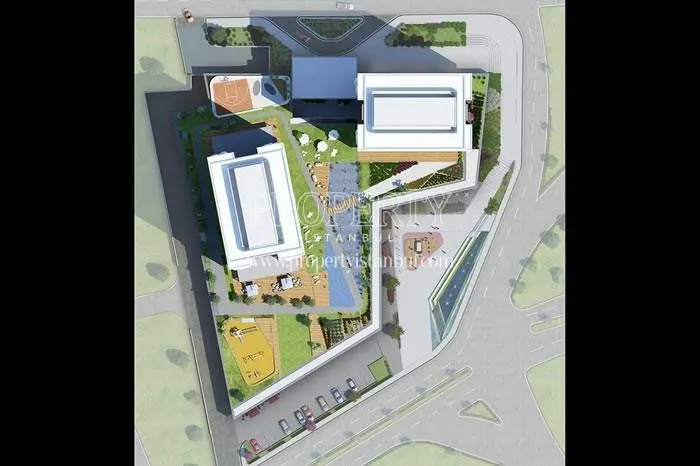 The layout plan of the Referans Gunesli compound