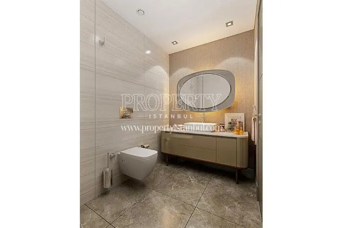 One of the bathrooms in Referans Kartal Kordonboyu