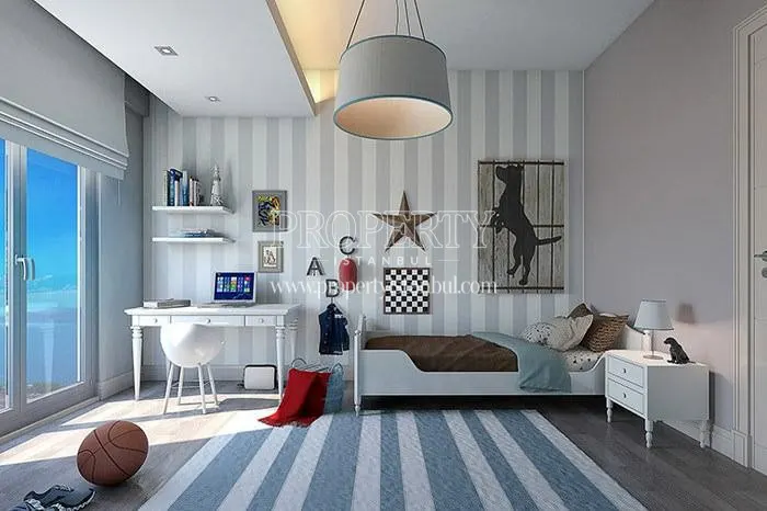 The bedroom for boys in Referans Kartal Kordonboyu