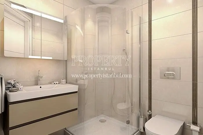 One of the bathrooms in Referans Kartal Kordonboyu
