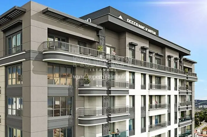 Penthouses and the other flats in Referans Kartal Kordonboyu