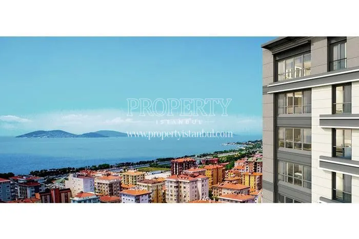 The sea view from the Referans Kartal Kordonboyu building