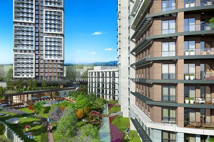 The landscape of Referans Kartal Towers