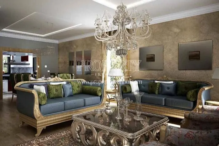 Spacious living room in Renaissance Palace