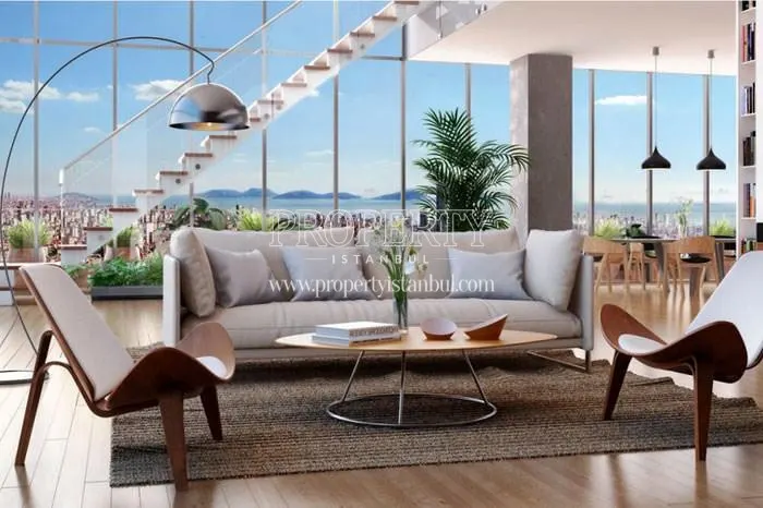 Luxury spacious duplex unit in Renovia Istanbul