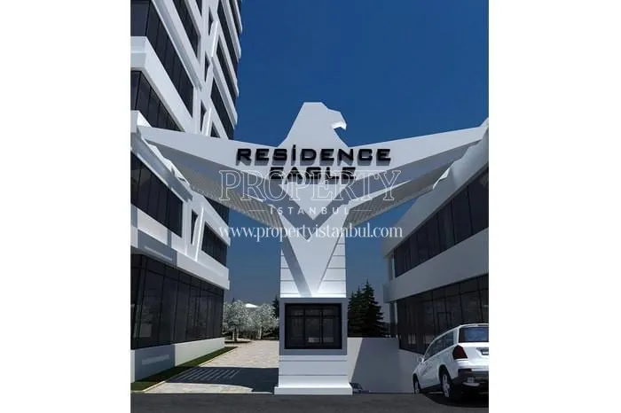 The entrance of Residence Eagle