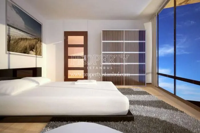 One of the master bedrooms in Residence Trea