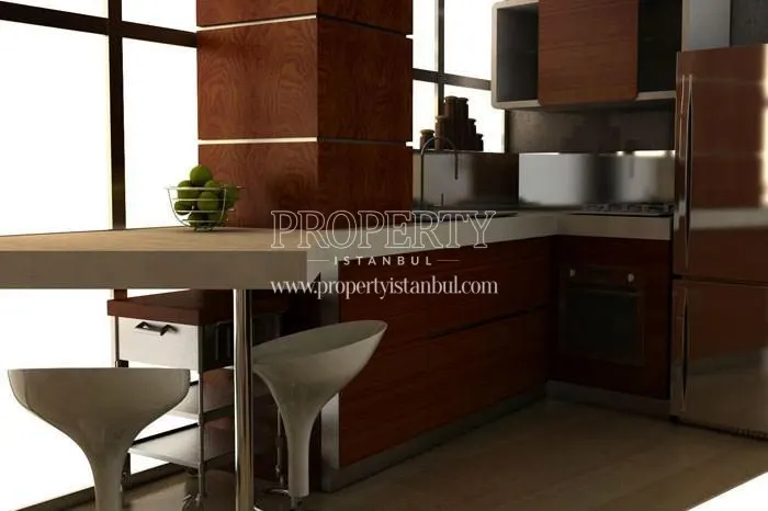 Small kitchen counter in Residence Trea