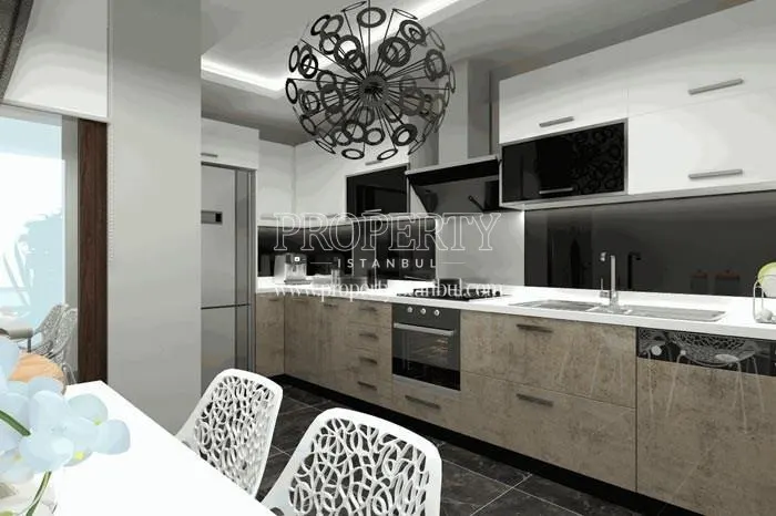 One of the kitchens in Revoist Evleri