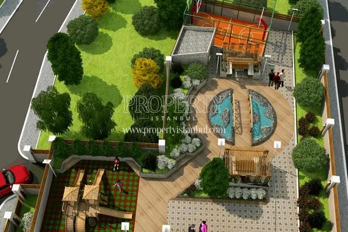 The relaxation areas in Revoist Evleri