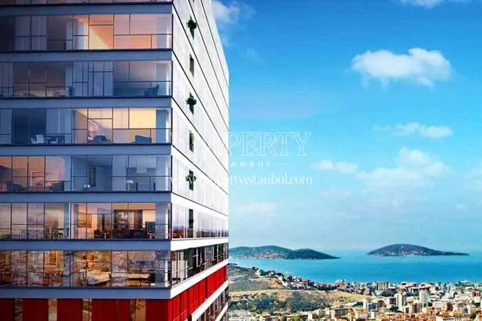 The island view from the Ritim Istanbul towers