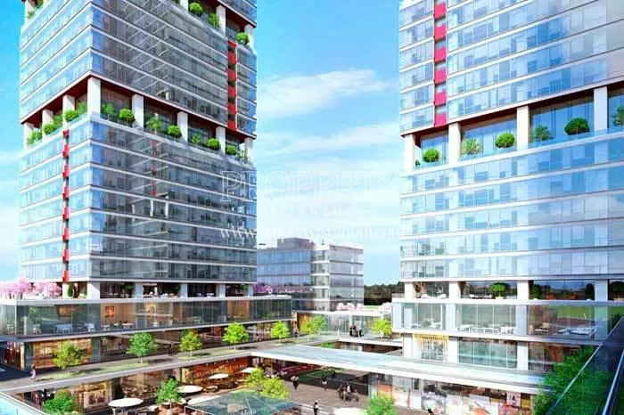 The shopping center in Ritim Istanbul