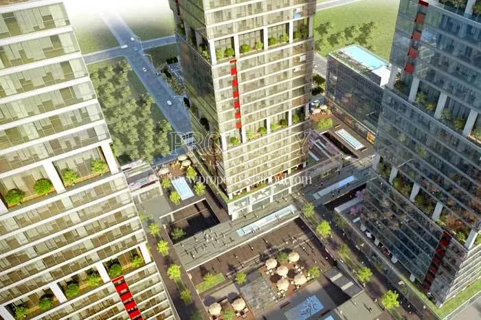 The panoramic view of the Ritim Istanbul compound