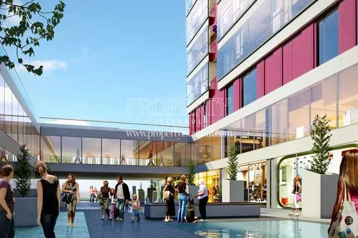 The shopping center in Ritim Istanbul