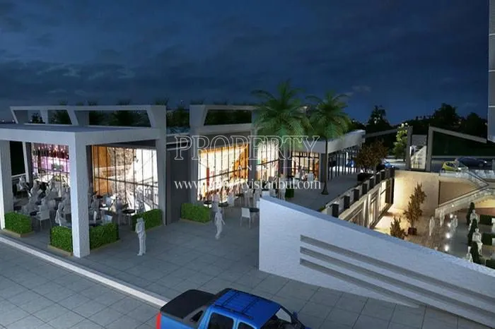 Food court in the Rota Office project