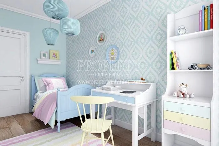 The bedroom for the kids in Rotamavi Kartal