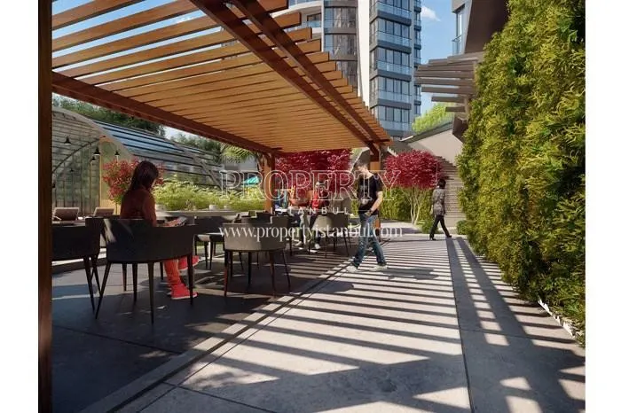 The cafe in Rotana Istanbul