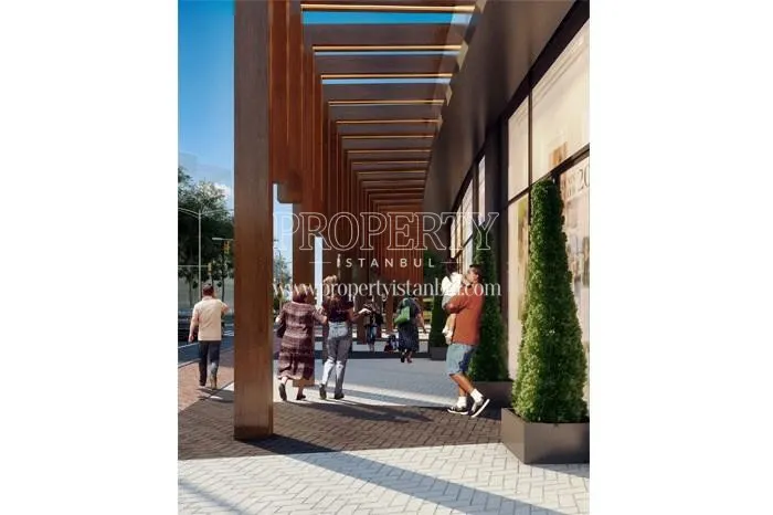 The shopping center in Rotana Istanbul