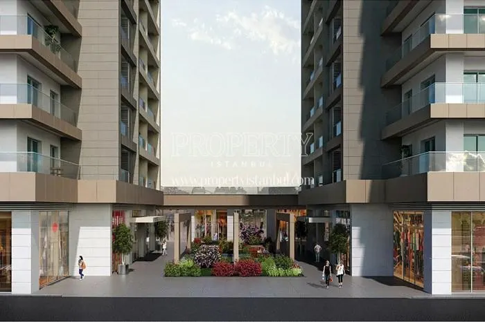 The shopping center in Route Istanbul