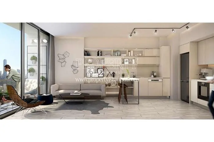 Studio unit with the balcony in Roya Nova Rezidans