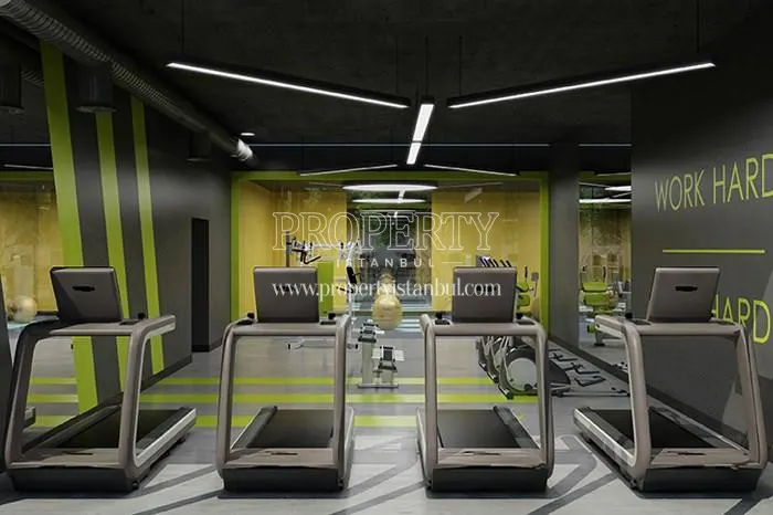 Gym in Roya Nova Rezidans