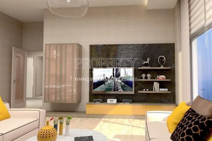 One of the living rooms in Royal Garden Kartal