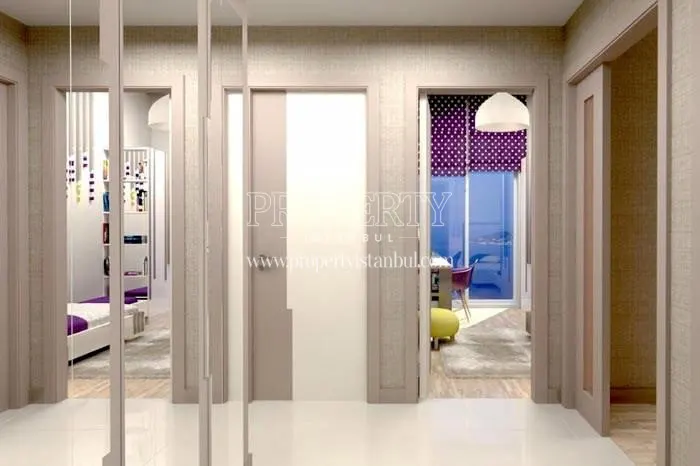One of the apartments in Royal Garden Kartal