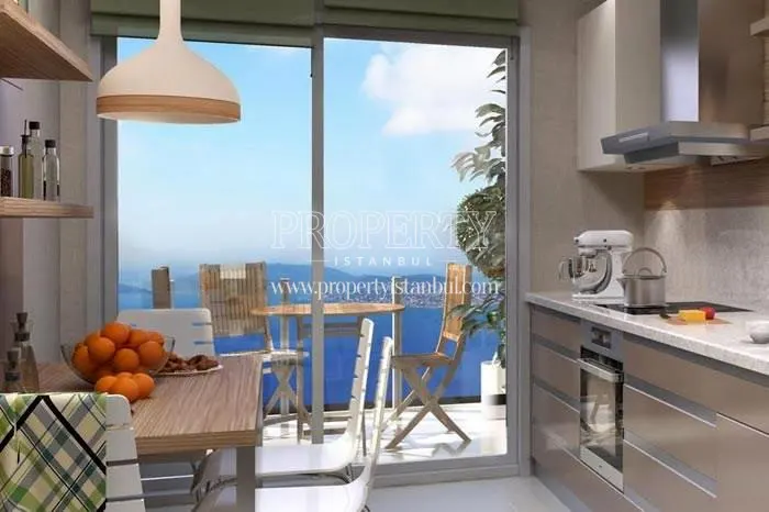 One of the kitchens in Royal Garden Kartal
